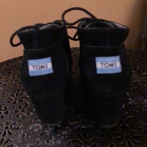 TOMS Suede Booties